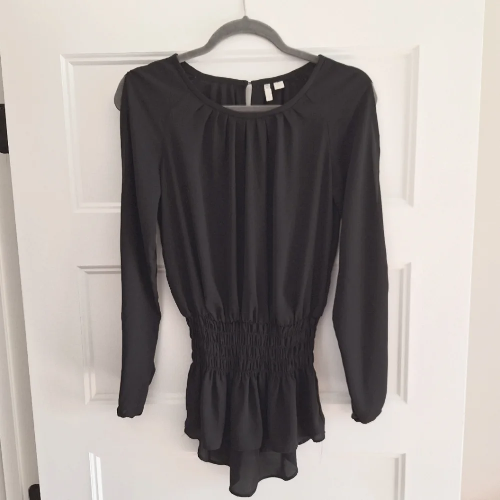 Sheer Cut-Out Blouse - Picture 7 of 15